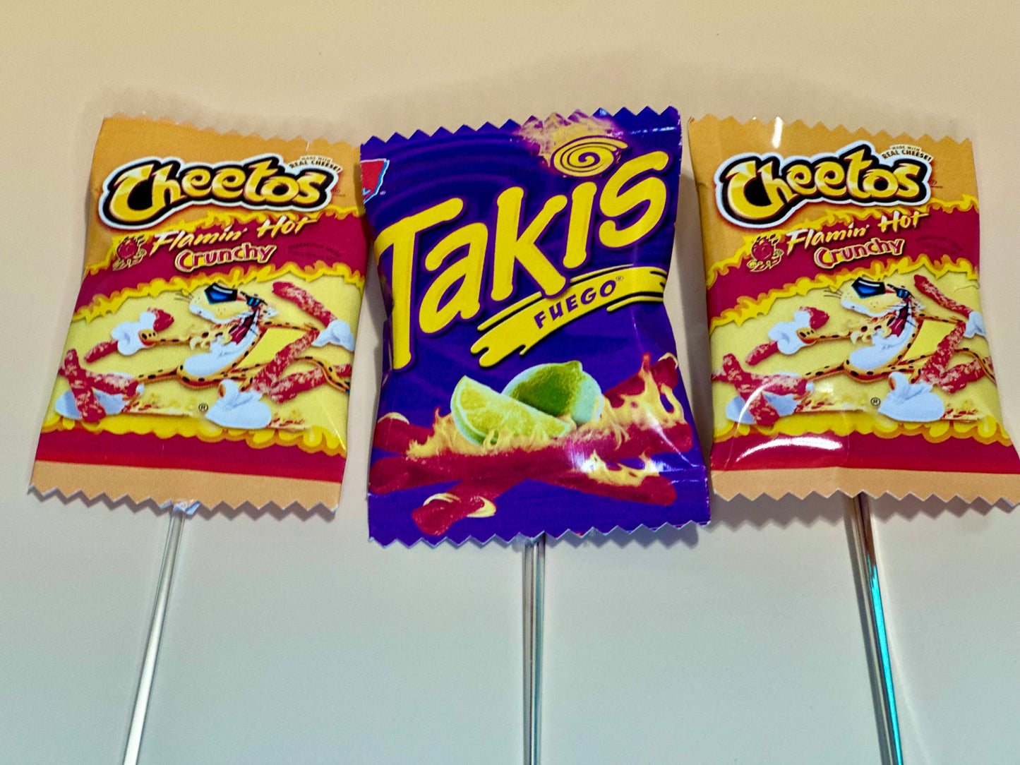 CHEETOS & TAKIS CUPCAKE TOPPERS