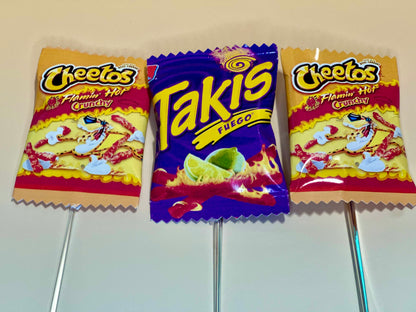 CHEETOS & TAKIS CUPCAKE TOPPERS