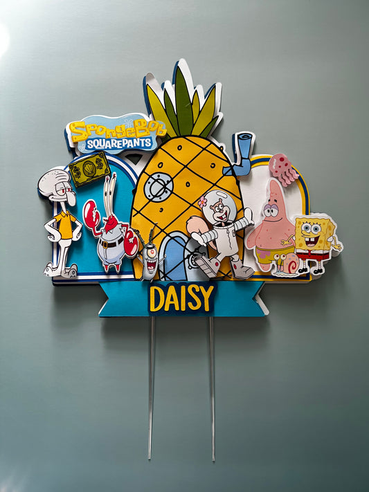 SPONGEBOB CAKE TOPPER